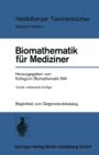 Image for Biomathematik fur Mediziner