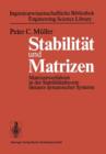 Image for Stabilitat und Matrizen