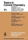 Image for Inorganic Chemistry Metal Carbonyl Chemistry