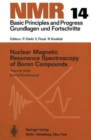 Image for Nuclear Magnetic Resonance Spectroscopy of Boron Compounds