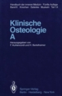 Image for Klinische Osteologie * A