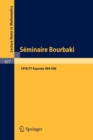 Image for Seminaire Bourbaki