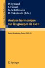 Image for Analyse Harmonique sur les Groupes de Lie II