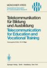 Image for Telekommunikation fur Bildung und Ausbildung / Telecommunication for Education and Vocational Training