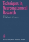 Image for Techniques in Neuroanatomical Research