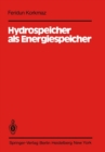 Image for Hydrospeicher als Energiespeicher