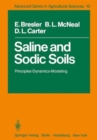 Image for Saline and Sodic Soils : Principles, Dynamics, Modeling
