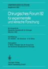 Image for Chirurgisches Forum’82 fur experimentelle und klinische Forschung