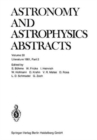 Image for Literature 1981 : A Publication of the Astronomisches Rechen-Institut Heidelberg Member of the Abstracting Board of the International Council of Scientific Unions Astronomy and Astrophysics Abstracts 