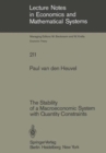 Image for The Stability of a Macroeconomic System with Quantity Constraints