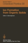 Image for Ion Formation from Organic Solids