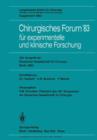 Image for Chirurgisches Forum ’83 fur experimentelle und klinische Forschung