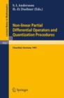 Image for Non-linear Partial Differential Operators and Quantization Procedures