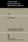 Image for Energy Systems Analysis for Developing Countries