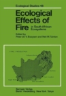 Image for Ecological Effects of Fire in South African Ecosystems