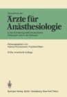 Image for Verzeichnis der Arzte fur Anasthesiologie in der Bundesrepublik Deutschland, Osterreich und der Schweiz