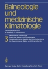 Image for Balneologie und medizinische Klimatologie