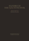 Image for Handbuch Der Kaltetechnik