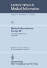 Image for Medical Informatics Europe 85