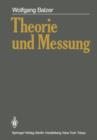 Image for Theorie und Messung