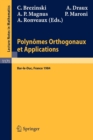 Image for Polynomes Orthogonaux et Applications