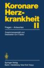 Image for Koronare Herzkrankheit II : Fragen - Antworten