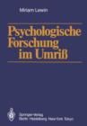 Image for Psychologische Forschung im Umriß