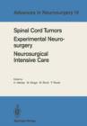 Image for Spinal Cord Tumors Experimental Neurosurgery Neurosurgical Intensive Care