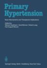 Image for Primary Hypertension : Basic Mechanisms and Therapeutic Implications