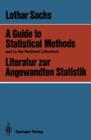 Image for A Guide to Statistical Methods and to the Pertinent Literature / Literatur zur Angewandten Statistik