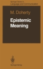Image for Epistemic Meaning