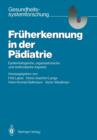 Image for Fruherkennung in Der Padiatrie