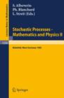 Image for Stochastic Processes - Mathematics and Physics II