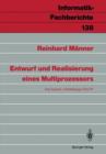 Image for Entwurf und Realisierung eines Multiprozessors : Das System „Heidelberger POLYP“