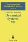 Image for Dynamical Systems VII : Integrable Systems Nonholonomic Dynamical Systems
