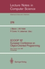 Image for ECOOP &#39;87. European Conference on Object-Oriented Programming