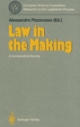 Image for Law in the Making : a Comparative Survey
