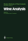 Image for Wine Analysis