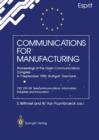 Image for Communications for Manufacturing