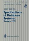Image for Specifications of Database Systems
