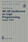 Image for ALPUK92 : Proceedings of the 4th UK Conference on Logic Programming, London, 30 March – 1 April 1992