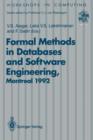 Image for Formal Methods in Databases and Software Engineering