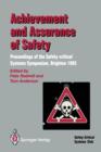 Image for Achievement and Assurance of Safety