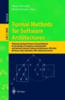 Image for Formal Methods for Software Architectures : Third International School on Formal Methods for the Design of Computer, Communication and Software Systems: Software Architectures, SFM 2003, Bertinoro, It