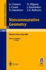 Image for Noncommutative Geometry