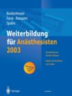 Image for Weiterbildung fur Anasthesisten 2003