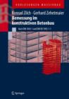 Image for Bemessung Im Konstruktiven Betonbau : Nach Din 1045-1 Und Din En 1992-1-1