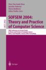 Image for SOFSEM 2004: Theory and Practice of Computer Science
