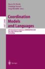 Image for Coordination Models and Languages