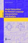 Image for Model Generation for Natural Language Interpretation and Analysis